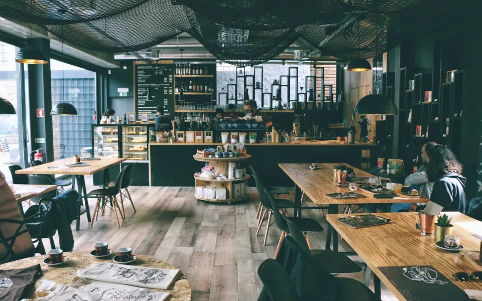 The coffee bar